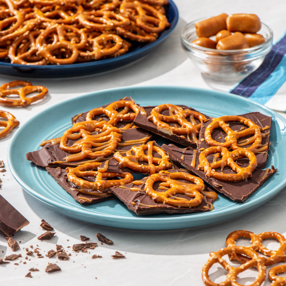 3Ingredient Rold Gold® Chocolate Caramel Pretzel Bark Tasty Rewards